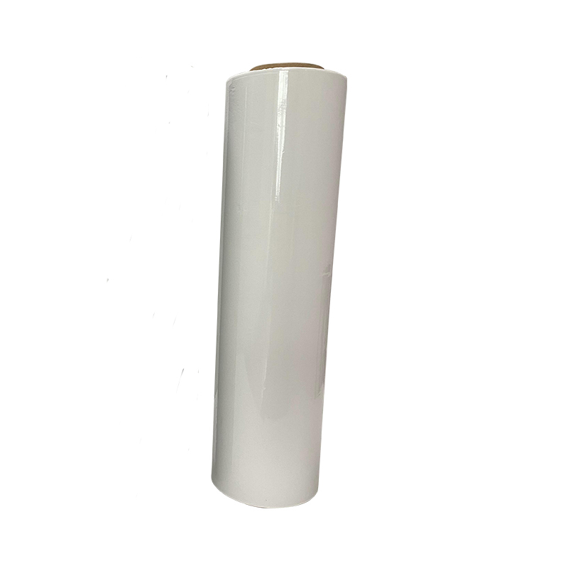 Milk white wrapping film